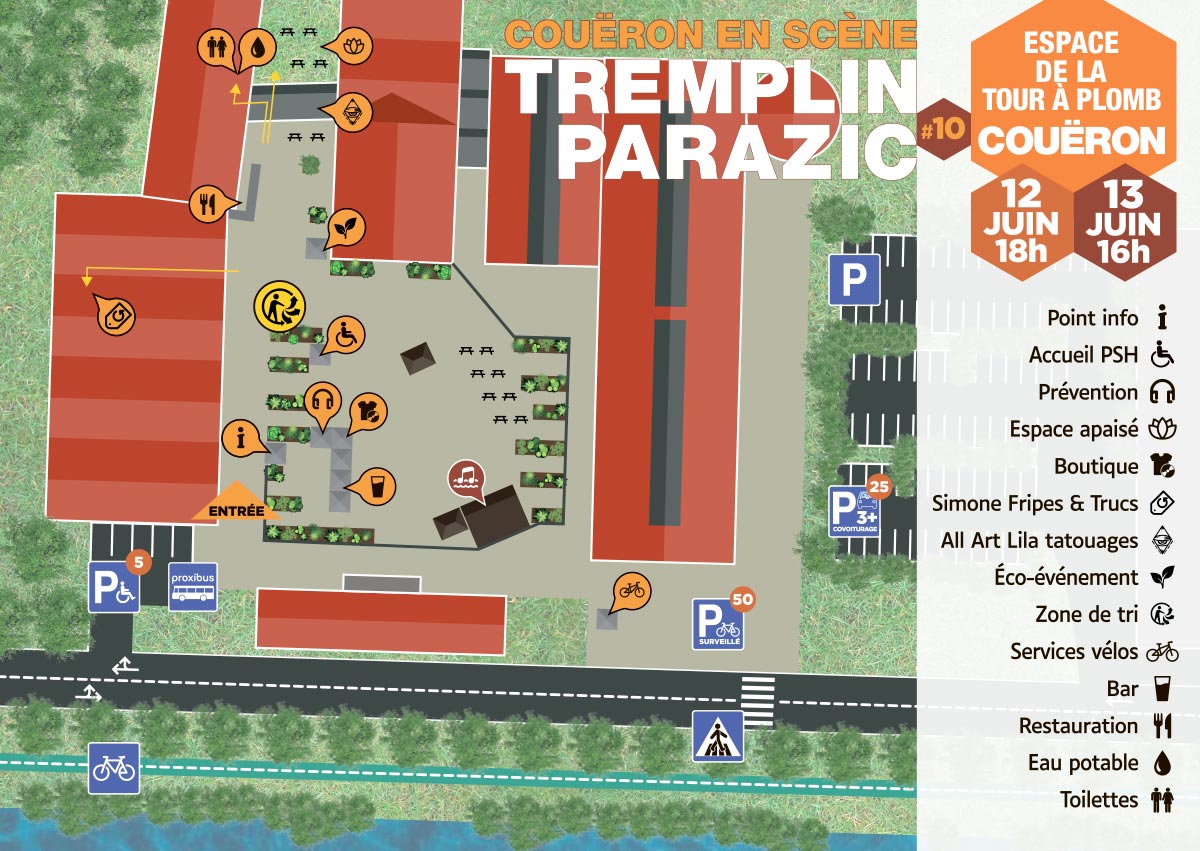 Plan du tremplin